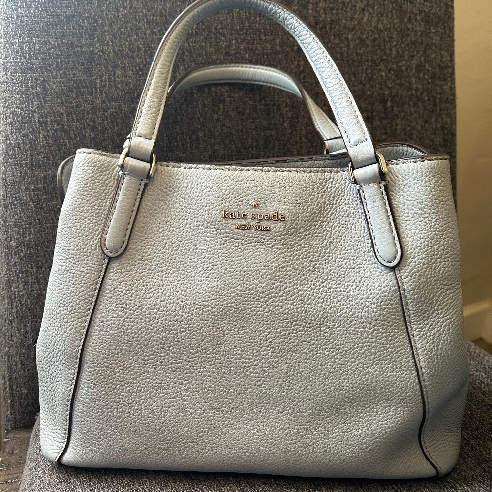 Kate spade small leather tote bag